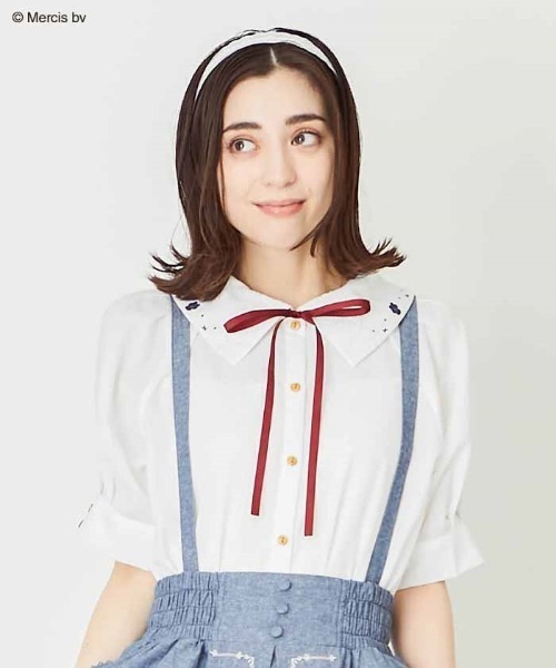 axes☆ｍｉｆｆｙ☆襟ブラウス☆ピンク☆レディース F axes☆miffy☆襟ブラウス☆ピンク☆レディース F - メルカリ