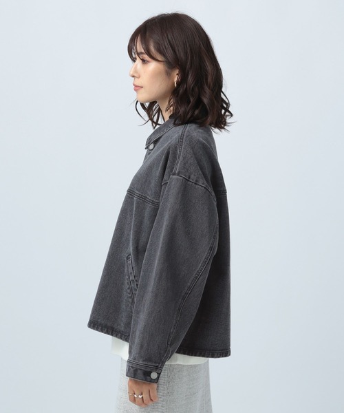 BAYFLOW（ベイフロー）の「デニムジャケット（デニムジャケット・レディース・ブラック/ブルー・FREE）」の19枚目の写真