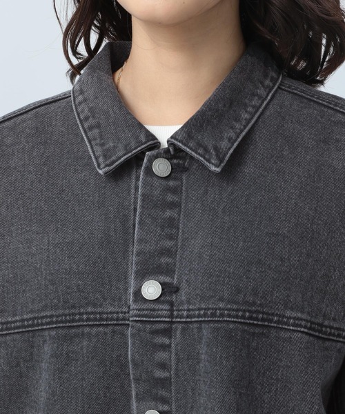 BAYFLOW（ベイフロー）の「デニムジャケット（デニムジャケット・レディース・ブラック/ブルー・FREE）」の14枚目の写真