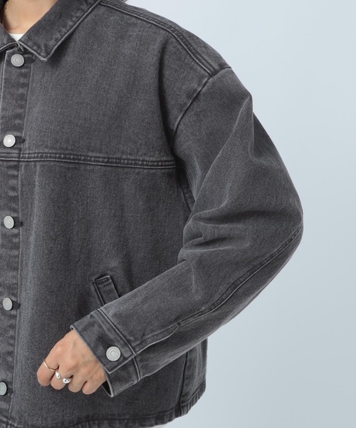 BAYFLOW（ベイフロー）の「デニムジャケット（デニムジャケット・レディース・ブラック/ブルー・FREE）」の10枚目の写真