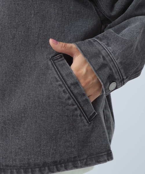 BAYFLOW（ベイフロー）の「デニムジャケット（デニムジャケット・レディース・ブラック/ブルー・FREE）」の12枚目の写真