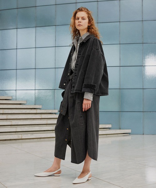 BAYFLOW（ベイフロー）の「デニムジャケット（デニムジャケット・レディース・ブラック/ブルー・FREE）」の21枚目の写真