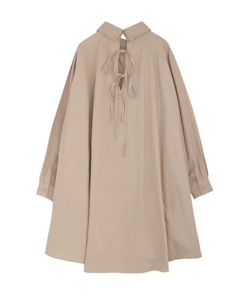 ACYM（アシーム）の「Back tie volumy シャツ（シャツ/ブラウス・レディース・ホワイト/ベージュ・FREE）」の11枚目の写真