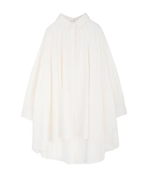 ACYM（アシーム）の「Back tie volumy シャツ（シャツ/ブラウス・レディース・ホワイト/ベージュ・FREE）」の9枚目の写真