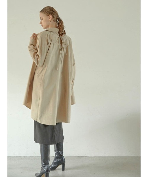 ACYM（アシーム）の「Back tie volumy シャツ（シャツ/ブラウス・レディース・ホワイト/ベージュ・FREE）」の20枚目の写真