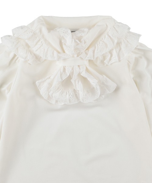 MIRO AMURETTE（ミロアミュレット）の「Retro modern scarf tie blouse（シャツ/ブラウス・レディース・ホワイト・FREE）」の13枚目の写真