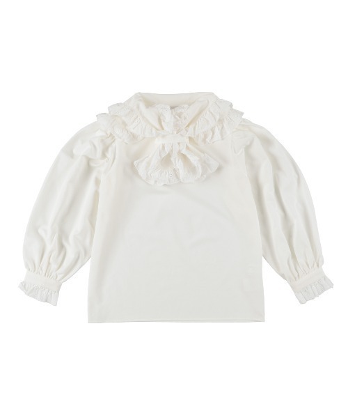 MIRO AMURETTE（ミロアミュレット）の「Retro modern scarf tie blouse（シャツ/ブラウス・レディース・ホワイト・FREE）」の10枚目の写真