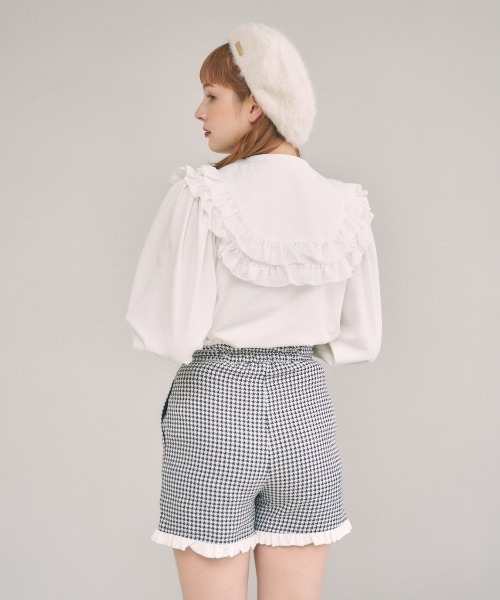 MIRO AMURETTE（ミロアミュレット）の「Retro modern scarf tie blouse（シャツ/ブラウス・レディース・ホワイト・FREE）」の6枚目の写真