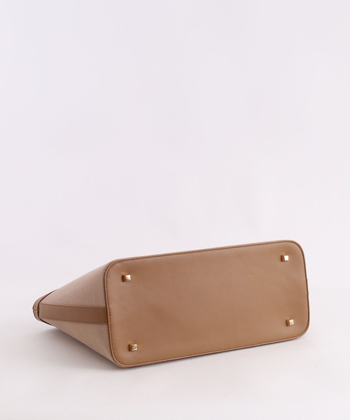 SMIR NASLI(サミールナスリ)の「ビスキートートバッグ/A4対応(トートバッグ・レディース・レッド/ブラック/グレー/ベージュ/グリーン・9)」の9枚目の写真