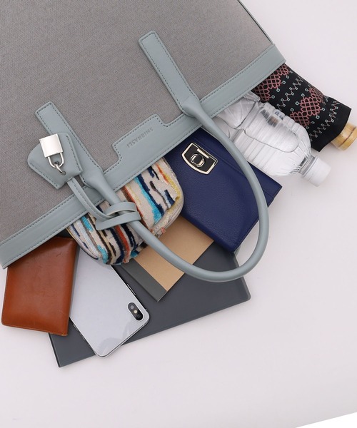 SMIR NASLI(サミールナスリ)の「ビスキートートバッグ/A4対応(トートバッグ・レディース・レッド/ブラック/グレー/ベージュ/グリーン・9)」の8枚目の写真