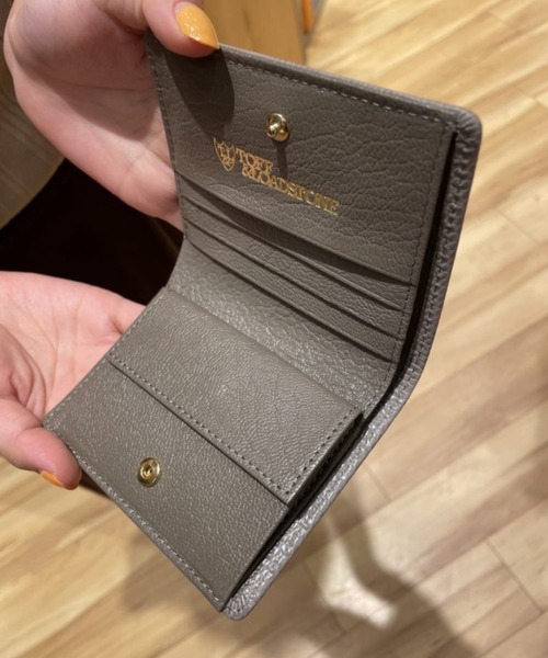 TOFF&LOADSTONE（トフアンドロードストーン）の「【TOFF&LOADSTONE】folded wallet / フォールデッドウォレット（財布・レディース・グレー/グレー系その他・FREE）」の7枚目の写真