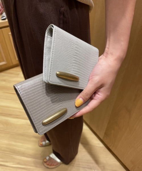 TOFF&LOADSTONE（トフアンドロードストーン）の「【TOFF&LOADSTONE】folded wallet / フォールデッドウォレット（財布・レディース・グレー/グレー系その他・FREE）」の6枚目の写真