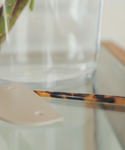 rapiecage（ラピエサージュ）の「レザーマジェステ（バレッタ/ヘアクリップ・レディース・ベージュ/ブラック・FREE）」の15枚目の写真