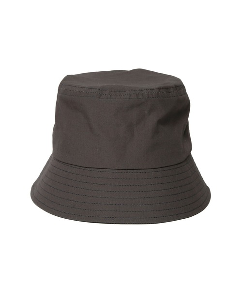 UNDECORATED（アンデコレイテッド）の「UNDECORATED アンデコレイテッド / Cotton Hat コットンバケットハット / UDS23901（ハット・メンズ・ホワイト/チャコールグレー/ブルー・1/3）」の2枚目の写真