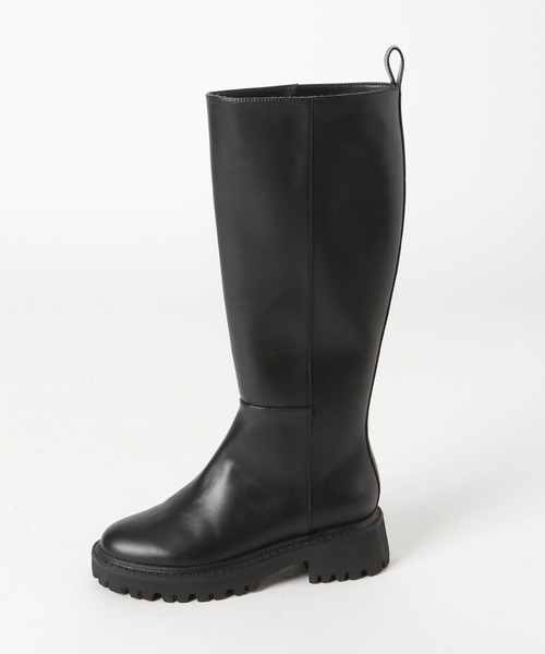 niko and...（ニコアンド）の「オリジナル軽量厚底ロングブーツ（ブーツ・レディース・ブラック・MEDIUM/SMALL/LARGE）」の10枚目の写真
