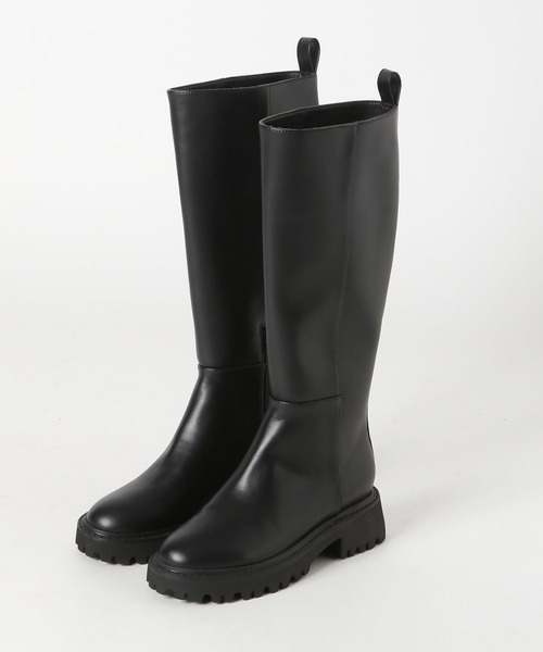 niko and...（ニコアンド）の「オリジナル軽量厚底ロングブーツ（ブーツ・レディース・ブラック・MEDIUM/SMALL/LARGE）」の20枚目の写真