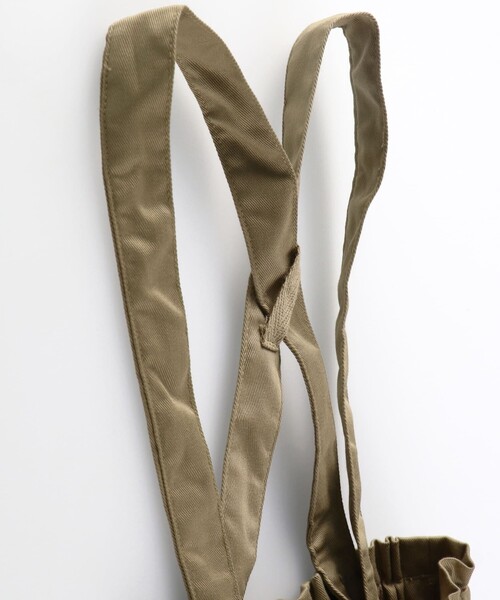 BRANSHES（ブランシェス）の「【2way】サスペンダー付きロングパンツ（チノパンツ・キッズ・キャメル/ブラック・110/100/140/150/130/120）」の5枚目の写真