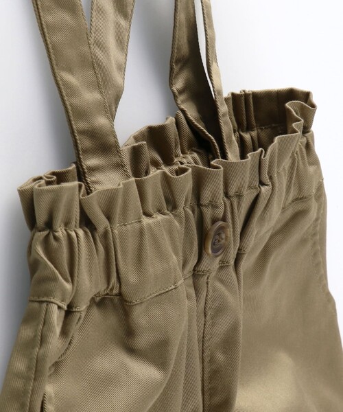 BRANSHES（ブランシェス）の「【2way】サスペンダー付きロングパンツ（チノパンツ・キッズ・キャメル/ブラック・110/100/140/150/130/120）」の21枚目の写真