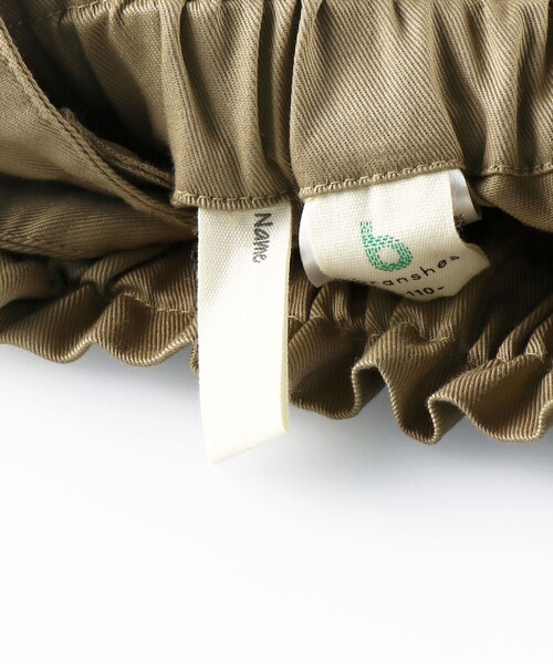 BRANSHES（ブランシェス）の「【2way】サスペンダー付きロングパンツ（チノパンツ・キッズ・キャメル/ブラック・110/100/140/150/130/120）」の6枚目の写真