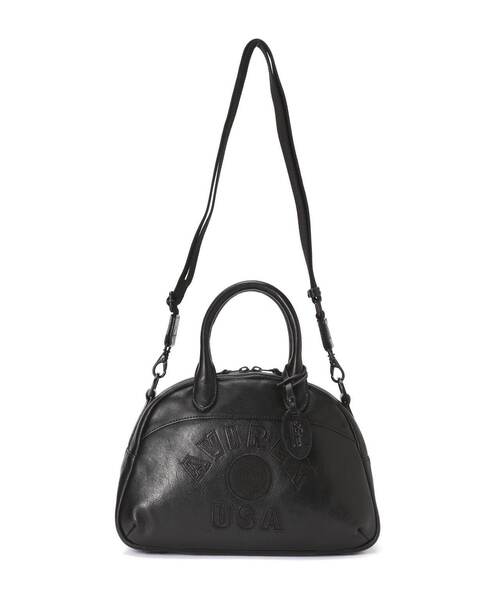 AVIREX（アヴィレックス）の「VARSITY LEATHER MINI-BOSTON BAG