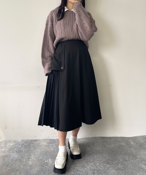179/WG(イチナナキュウダブルジー)の「厚底ローファー(ローファー・レディース・オフホワイト/ブラック・M/L)」の11枚目の写真