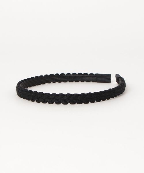 IRIS47（イリスフォーセブン）の「【IRIS 47】trim head band HB25　※（カチューシャ・レディース・ブラック/ホワイト・FREE）」の13枚目の写真