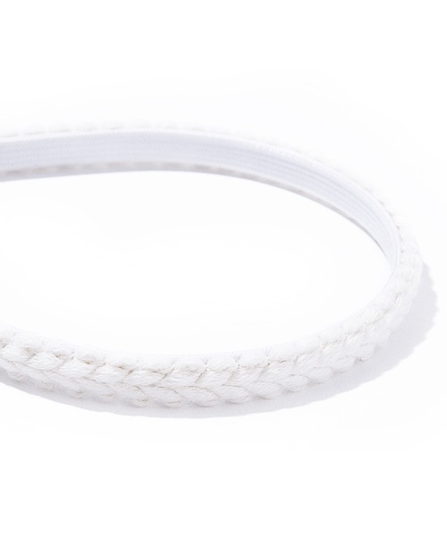 IRIS47（イリスフォーセブン）の「【IRIS 47】trim head band HB25　※（カチューシャ・レディース・ブラック/ホワイト・FREE）」の6枚目の写真