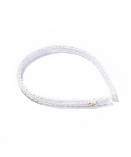 IRIS47(イリスフォーセブン)の「【IRIS 47】trim head band HB25 ※(カチューシャ・レディース・ブラック/ホワイト・FREE)」の7枚目の写真