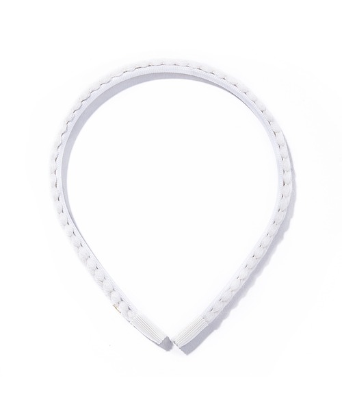 IRIS47(イリスフォーセブン)の「【IRIS 47】trim head band HB25 ※(カチューシャ・レディース・ブラック/ホワイト・FREE)」の8枚目の写真