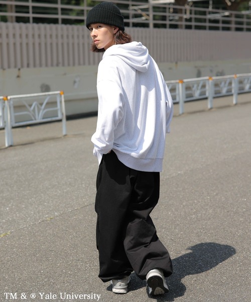 WEGO（ウィゴー）の「WEGO/別注 COLLEGE LOOSE PPK（パーカー・メンズ・レッド/杢グレー・LARGE/MEDIUM）」の7枚目の写真