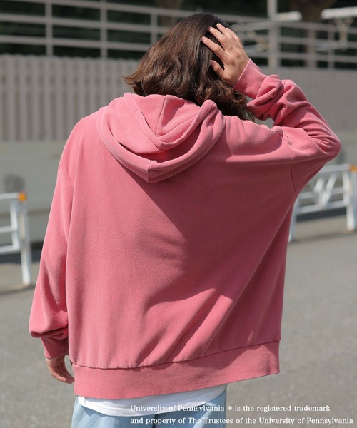 WEGO（ウィゴー）の「WEGO/別注 COLLEGE LOOSE PPK（パーカー・メンズ・レッド/杢グレー・LARGE/MEDIUM）」の10枚目の写真