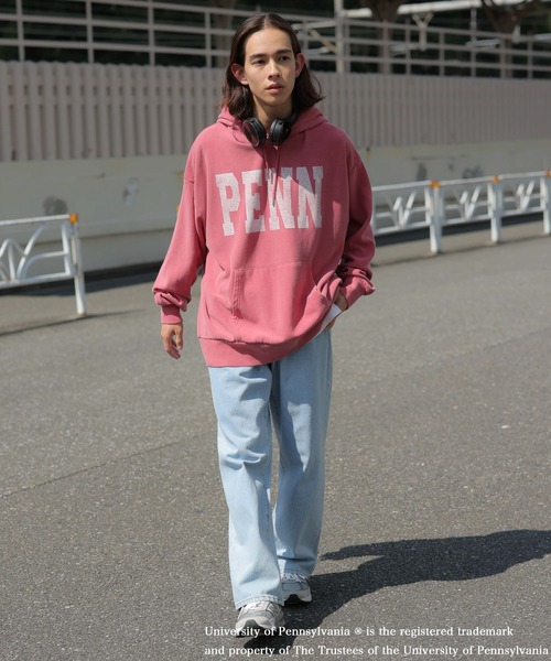 WEGO（ウィゴー）の「WEGO/別注 COLLEGE LOOSE PPK（パーカー・メンズ・レッド/杢グレー・LARGE/MEDIUM）」の12枚目の写真