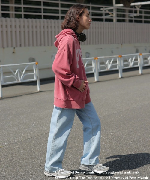 WEGO（ウィゴー）の「WEGO/別注 COLLEGE LOOSE PPK（パーカー・メンズ・レッド/杢グレー・LARGE/MEDIUM）」の13枚目の写真