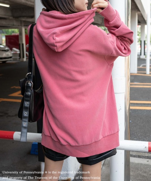WEGO（ウィゴー）の「WEGO/別注 COLLEGE LOOSE PPK（パーカー・メンズ・レッド/杢グレー・LARGE/MEDIUM）」の16枚目の写真
