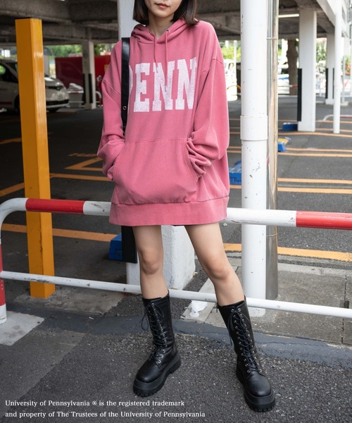WEGO（ウィゴー）の「WEGO/別注 COLLEGE LOOSE PPK（パーカー・メンズ・レッド/杢グレー・LARGE/MEDIUM）」の18枚目の写真