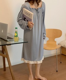 gossip！ロサンゼルス（ゴシップロサンゼルス）の「裾フリルワンピースルームウェア（ルームワンピース）」