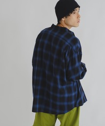 WHIMSIC（ウィムジック）の「【WHIMSIC】オンブレチェックシャツ（シャツ/ブラウス）」
