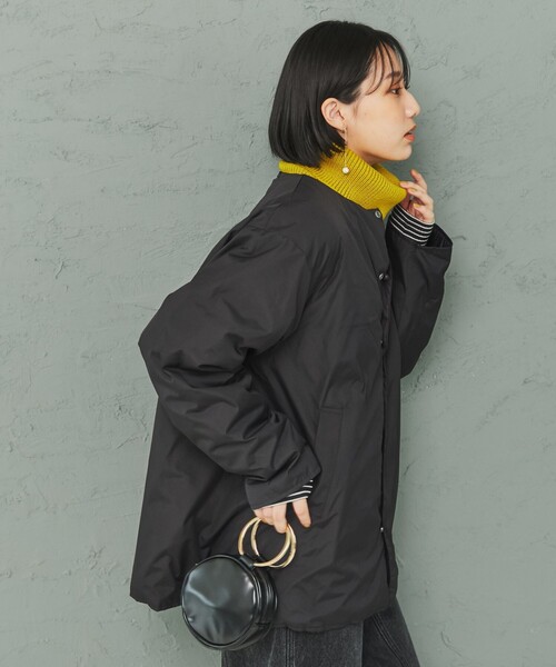 coen(コーエン)の「タートルニットスヌード(ネックウォーマー/スヌード・レディース・ベージュ/グレー/ライム/オフホワイト・FREE)」の19枚目の写真