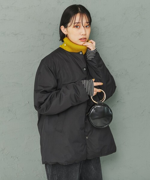 coen(コーエン)の「タートルニットスヌード(ネックウォーマー/スヌード・レディース・ベージュ/グレー/ライム/オフホワイト・FREE)」の18枚目の写真