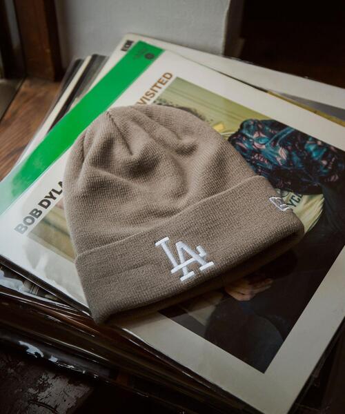 NEW ERA(ニューエラ)の「【WEB限定】<NEW ERA>MLB ロゴ ニットキャップ -ユニセックス-(ニットキャップ/ビーニー・メンズ・ブラック/ベージュ/ネイビー/ケリー・FREE)」の3枚目の写真