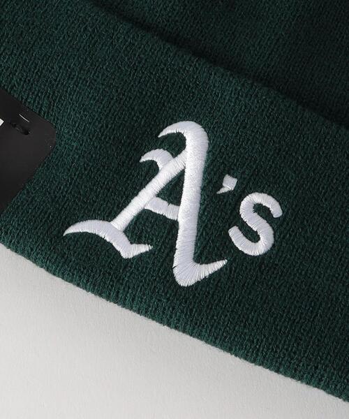 NEW ERA(ニューエラ)の「【WEB限定】<NEW ERA>MLB ロゴ ニットキャップ -ユニセックス-(ニットキャップ/ビーニー・メンズ・ブラック/ベージュ/ネイビー/ケリー・FREE)」の18枚目の写真