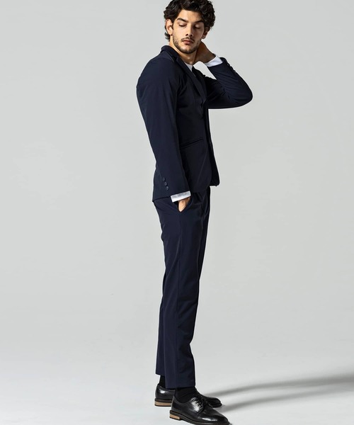 Kappa（カッパ）の「Kappa(カッパ)ストレッチスリムスラックス（スラックス・メンズ・ネイビー/ブラック・XL/M/L）」の6枚目の写真