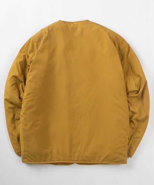 セール】リップストップ ノーカラー スナップボタン ブルゾン/【撥水