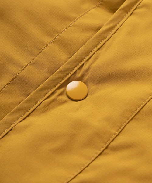 make a ray!(メイク ア レイ!)の「リップストップ ノーカラー スナップボタン ブルゾン/【撥水】(ブルゾン・メンズ・マスタード/ダークブルー/ブラック/グレー/ライトブラウン・M/L/XL)」の8枚目の写真