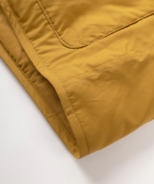 make a ray!(メイク ア レイ!)の「リップストップ ノーカラー スナップボタン ブルゾン/【撥水】(ブルゾン・メンズ・マスタード/ダークブルー/ブラック/グレー/ライトブラウン・M/L/XL)」の10枚目の写真