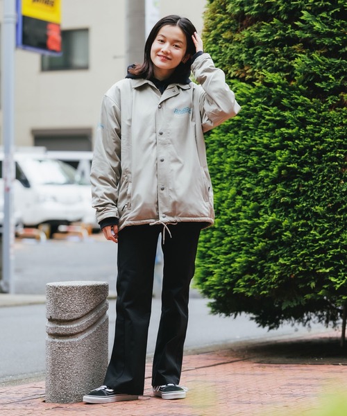 ROARK REVIVAL(ロアークリバイバル)の「ROARK REVIVAL/ロアークリバイバル "THE MESSENGER" COACHES JACKET コーチジャケット(ナイロンジャケット・メンズ・チャコール/サンドベージュ/ダークグリーン・XL/L/M)」の11枚目の写真