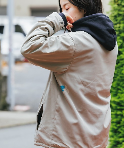 ROARK REVIVAL(ロアークリバイバル)の「ROARK REVIVAL/ロアークリバイバル "THE MESSENGER" COACHES JACKET コーチジャケット(ナイロンジャケット・メンズ・チャコール/サンドベージュ/ダークグリーン・XL/L/M)」の7枚目の写真