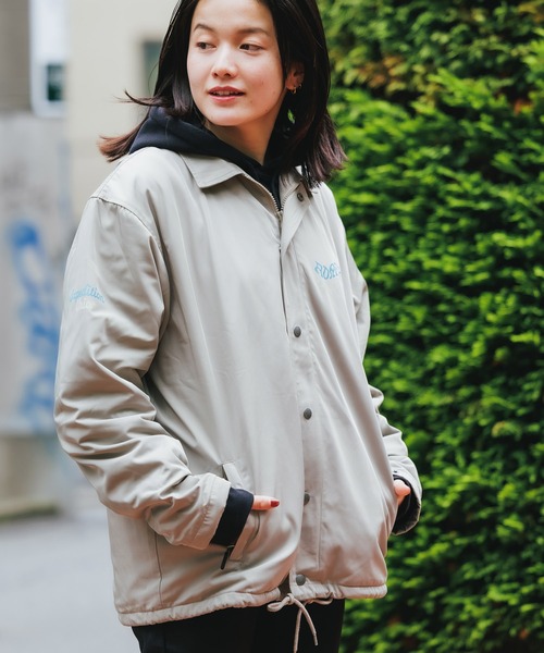 ROARK REVIVAL(ロアークリバイバル)の「ROARK REVIVAL/ロアークリバイバル "THE MESSENGER" COACHES JACKET コーチジャケット(ナイロンジャケット・メンズ・チャコール/サンドベージュ/ダークグリーン・XL/L/M)」の6枚目の写真