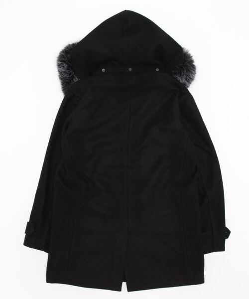 semantic design（セマンティックデザイン）の「セマンティックデザイン/semantic design NOBILITY フードファー脱着メルトンコート（その他アウター・メンズ・ブラック・MEDIUM/LARGE/S/X-LARGE）」の3枚目の写真