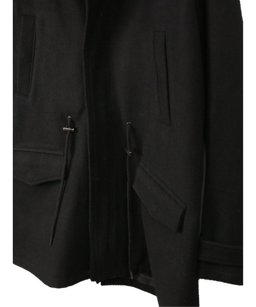 semantic design（セマンティックデザイン）の「セマンティックデザイン/semantic design NOBILITY フードファー脱着メルトンコート（その他アウター・メンズ・ブラック・MEDIUM/LARGE/S/X-LARGE）」の9枚目の写真